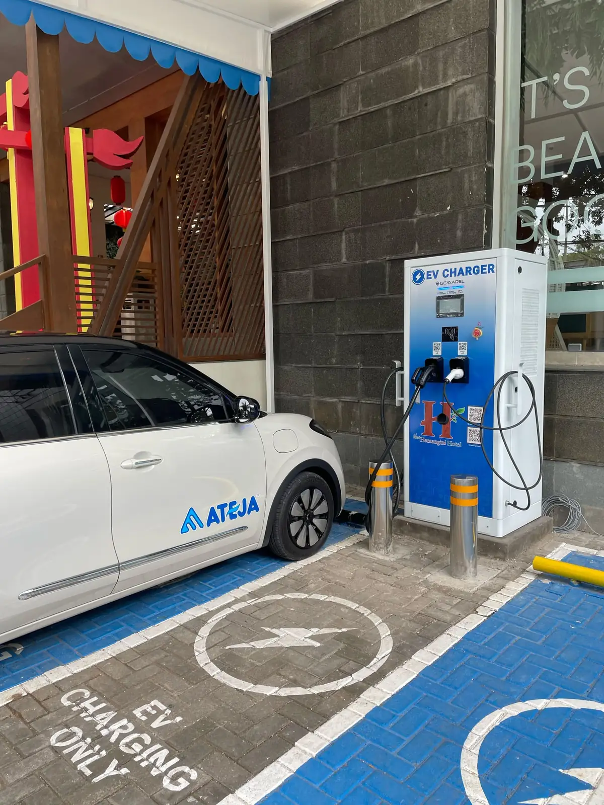 Project SPKLU EV Charger Cipaganti Bandung